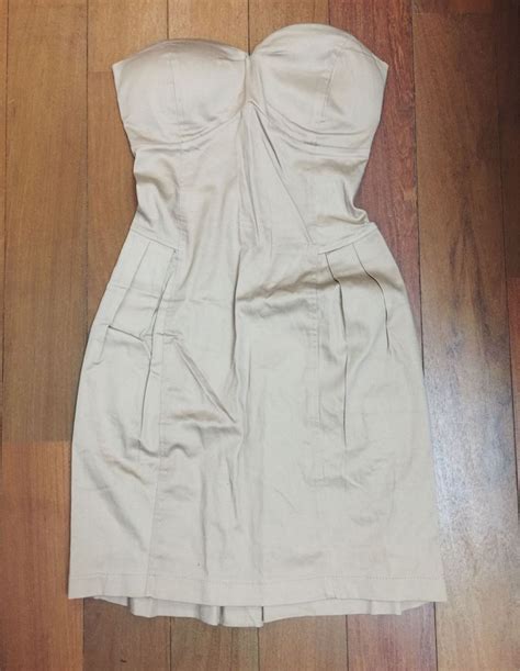 Vestido Tomara Que Caia Nude Vestido Feminino Nunca Usado 23542737