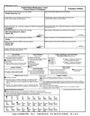 Fillable Online Proof Of Claims Form Assignment For The Benefit Of