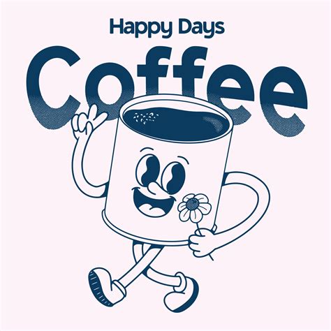 Illustration Happy day coffee 47983201 Vector Art at Vecteezy