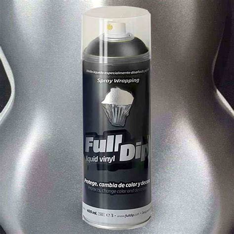 Vinilo líquido hyper silver metalizado Full Dip spray 400ml