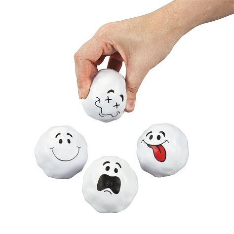 Snowball Stress Balls OrientalTrading Crafts For Teens Fun