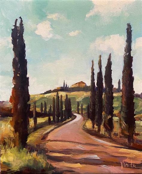 Tuscany Painting For Home Wall Art Decor – Art by Vinita