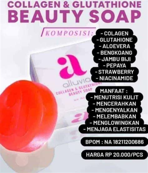 Sabun Collagen Alluvia 100 Original Lazada Indonesia