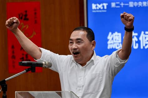 台湾2024年大选：国民党提名“温和派”侯友宜 纽约时报中文网