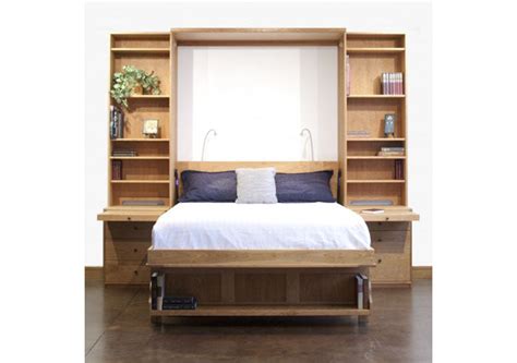 Desk Wall Bed - Hardwood Artisans