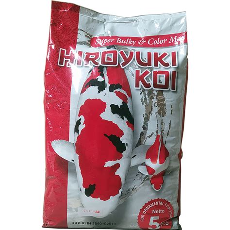 Jual Hiroyuki Pakan Koi Super Bulky Color Max 5kg Shopee Indonesia