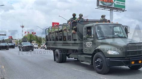 Llegan 100 Militares A Reforzar Seguridad En Nuevo Laredo Video El Mañana De Nuevo Laredo