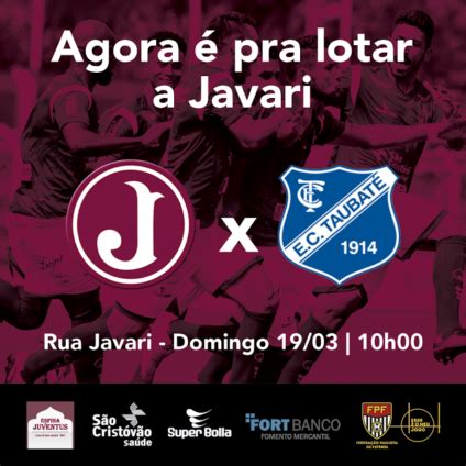 Clube Atlético Juventus Ingressos Juventus X Taubaté