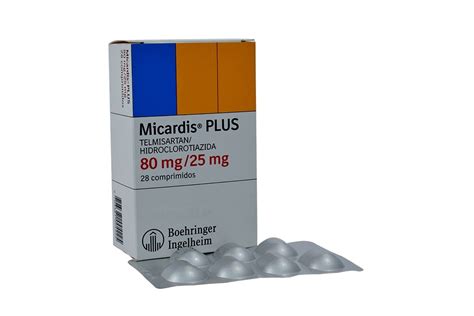 Comprar Micardis Plus 80 25 Mg En Farmalisto Colombia