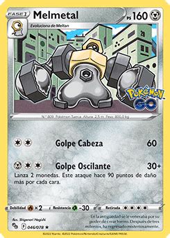 Melmetal Pok Mon Go De Jcc Pok Mon Base De Datos De Cartas De Jcc