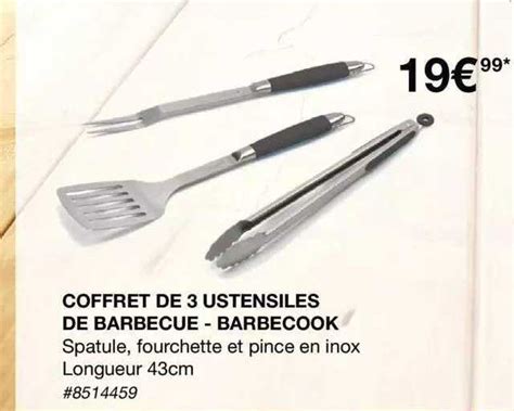 Promo Coffret De Ustensiles De Barbecue Barbecook Chez Costco