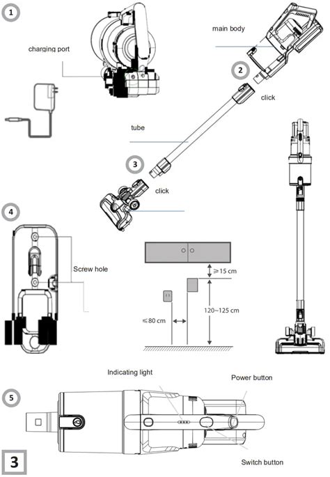 Amica Joran VM 9001 Vacuum Cleaner Instruction Manual