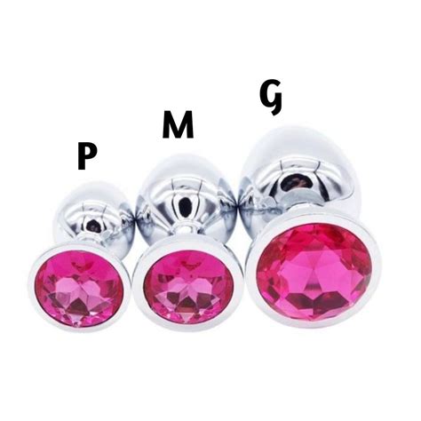 Kit Plug Anal A O Inox Pedra J Ia Tamanhos P M G Sex Shop Shopee Brasil