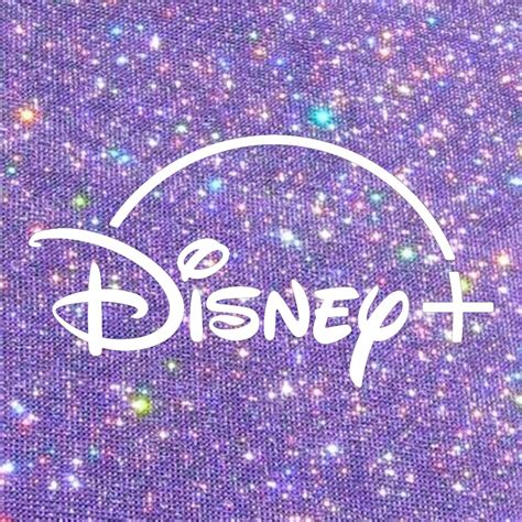 Disney App Icon Purple Glitter Disney App Wallpaper App Apple Icon