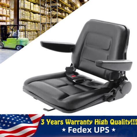 Universal Tractor Seat W Slide Tracks For Kubota Bobcat John Deere Ford