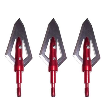 Pcs Puntas De Flechas Hojas Cuchillas Agudas Broadhead Grains