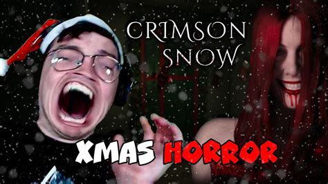 New Christmas Horror Game Gamers React To Horror Game Crimson Snow