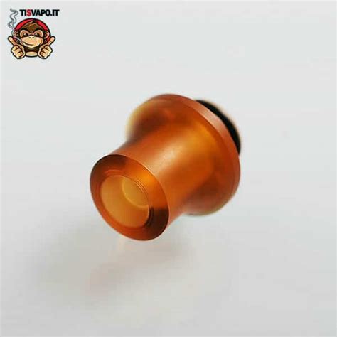 Drip Tip VULCANO Attacco 510 Nero O Ultem TiSvapo It