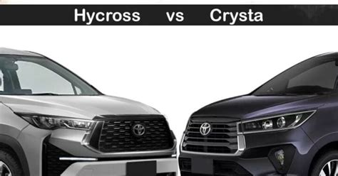 Toyota Innova Hycross Vs Innova Crysta Comparison Heres What Alls