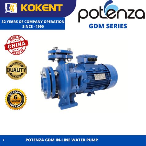 Potenza Pcm Monobloc Centrifugal Water Pump