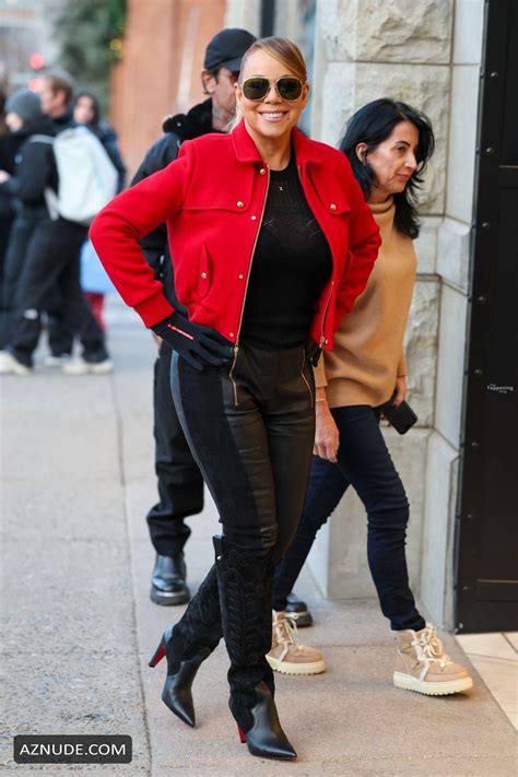 Mariah Carey Sexy Spotted Showing Off Her Hot Curves While Shopping In Aspen AZNude