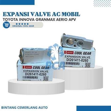 Jual Expansi Valve AC Mobil Innova Gran Max Aerio Yaris APV ORIGINAL