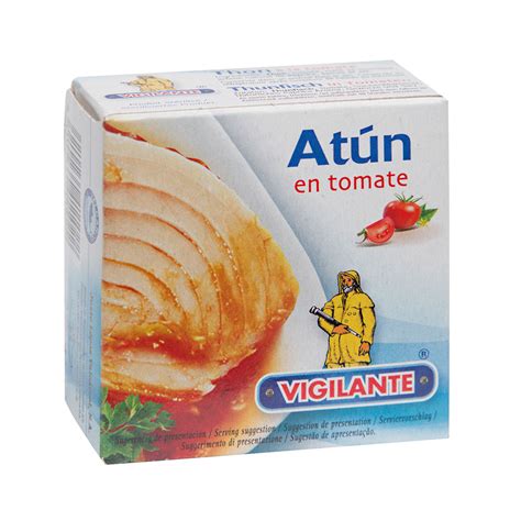 Tuna In Tomato Sauce Vigilante Net Weight G Conservas Valc Rcel