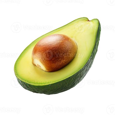 ripe avocado  fresh green fruit healthy food  png