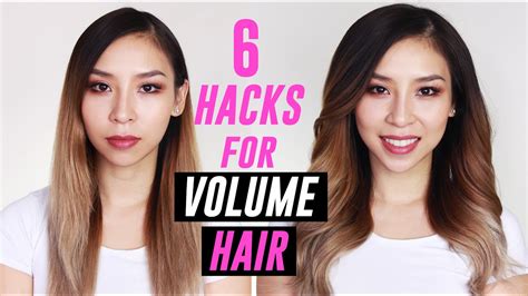 Hair Hacks For Big Voluminous Hair Tina Yong YouTube