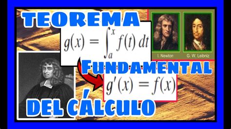 Qué es el TEOREMA FUNDAMENTAL DEL CÁLCULO YouTube