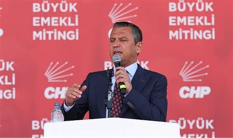 Chp Den Ankarada B Y K Emekli Mitingi Siyaset Kapsam Haber