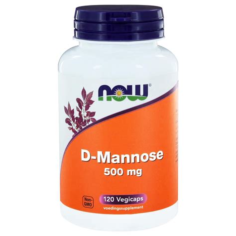 Comprar Now Foods D Mannose 500 Mg 120 Capsules D Mannose