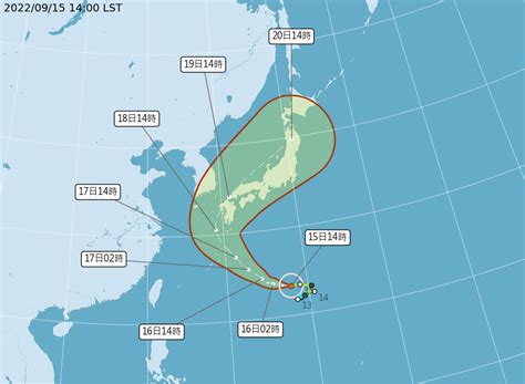 颱風愈變愈大顆？ 氣象局破解「路徑潛勢圖」迷思