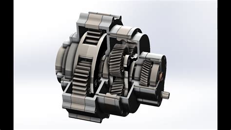 3 Stage Planetary Gear Youtube