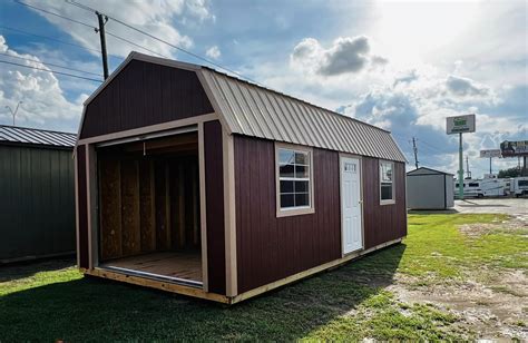 12×20 Lofted Garage | Premier Portable Buildings of Quincy