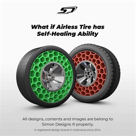 Self-Healing Airless Tire | Design Ideas