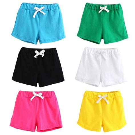 Buy Unisex Summer Kids Cotton Shorts Children Candy