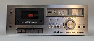 Akai CS 702D II Stereo Cassette Tape Deck EBay