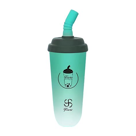 FOUNS Mini Milk Tea Cup Disposable 6000 Puffs Jasmine Longjing