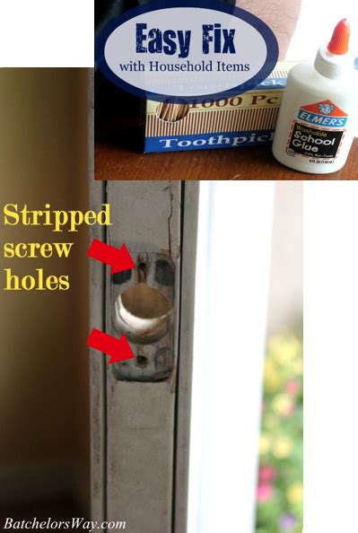 How To Repair Stripped Holes In Kitchen Cabinets Abbeyyencken