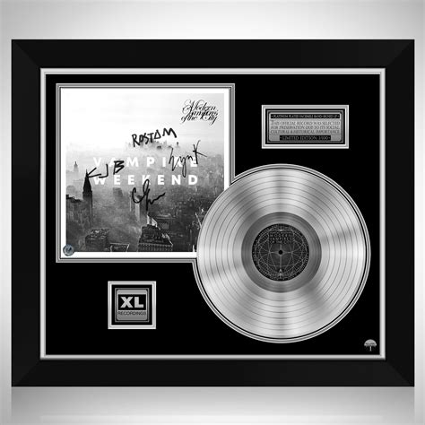 Vampire Weekend - Modern Vampires of the City Platinum LP Limited