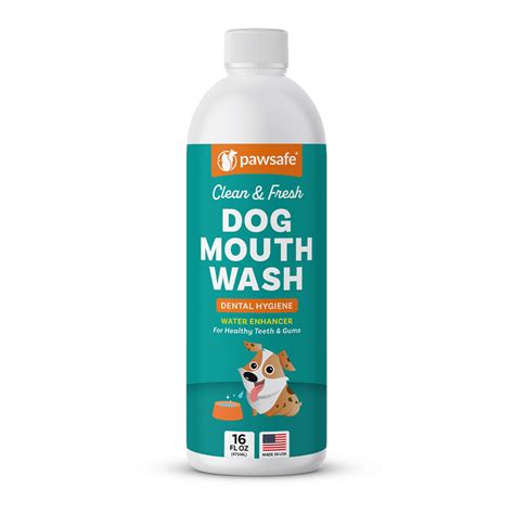 PawSafe® Dog Mouthwash - Dental Formula Water Additive Helps Fight Bad ...