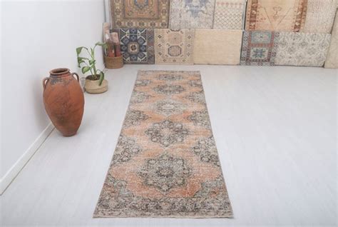 4x12, Natural Runner Rug, Runner 4x12, Oushak Runner,hallway Rug ...