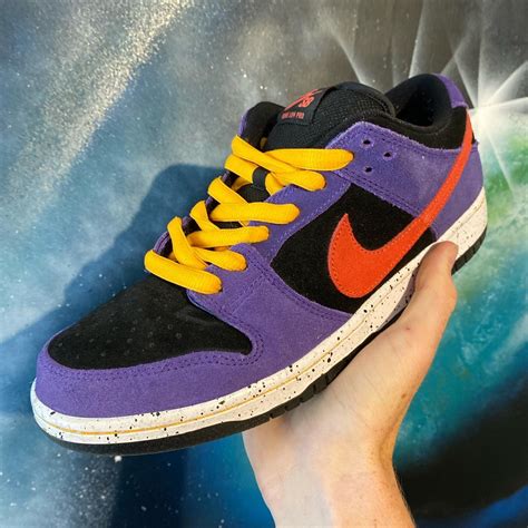 Nike Sb Dunk Acg Terra Purple Black Red Orange Depop