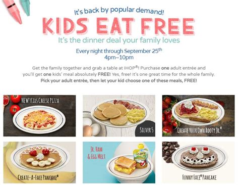 Kids Eat FREE At IHOP!