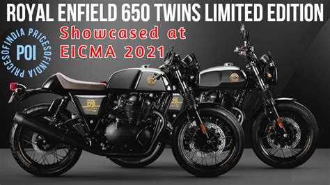 Royal Enfield Twins Limited Editions Showcased At Eicma