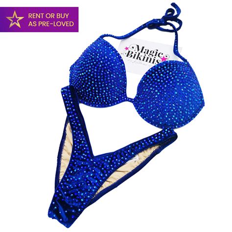 Rental Bikini Lapis Lazuli IFBB Elite Pro Suit Magic Bikinis