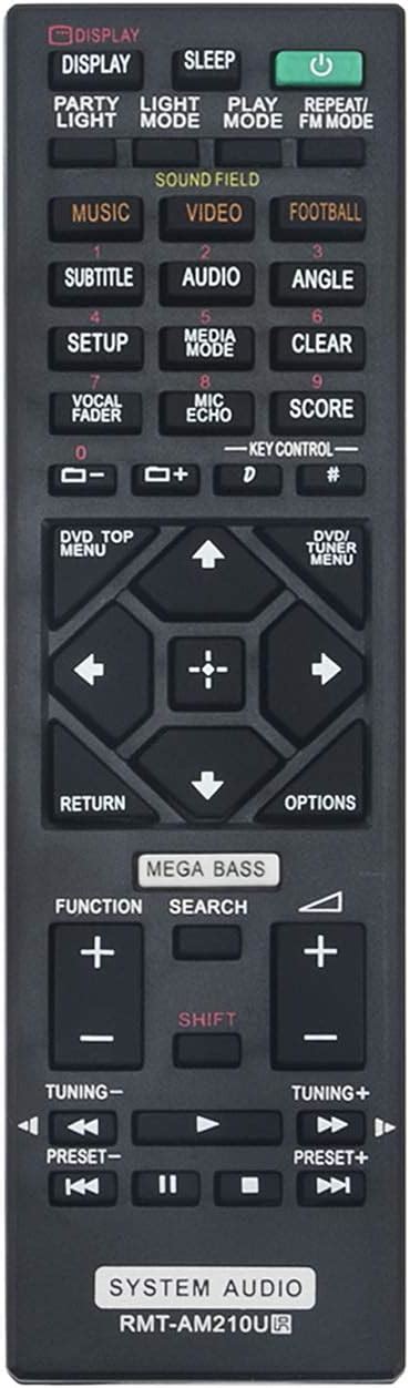 Amazon Rmt Am U Replace Remote Control Fit For Sony Stereo