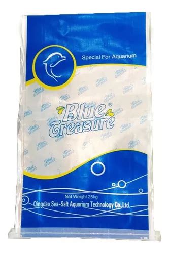 Sal Blue Treasure Reef Sea Salt 25kg Saco Parcelamento Sem Juros