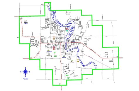 Waverly Street Map The City Of Waverly